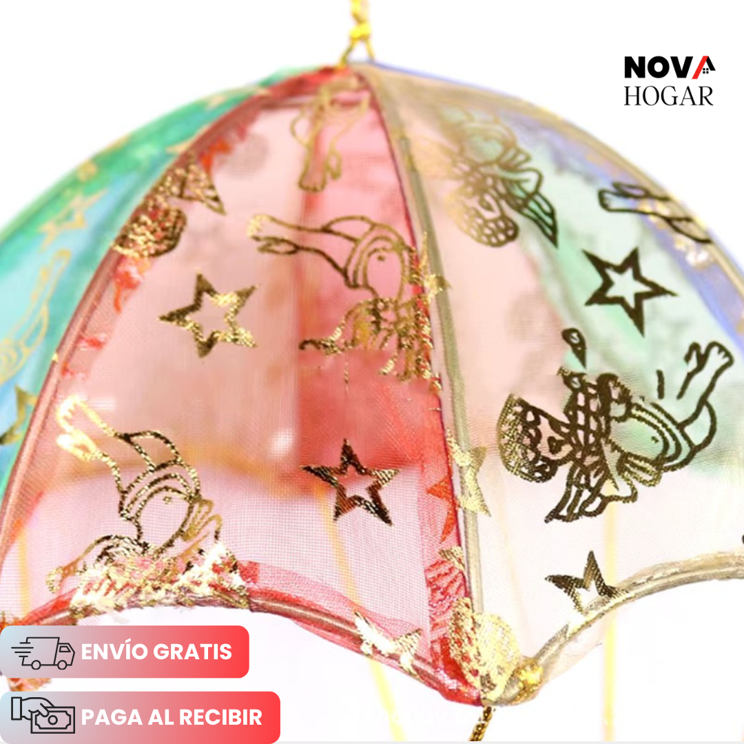 SantaDrop™ Santa Paracaidista Giratorio