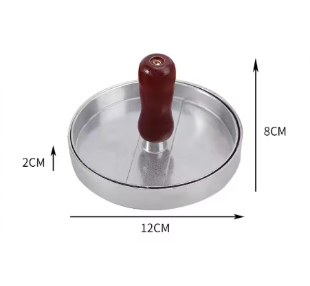 3 MOLDES PARA HAMBURGUESAS - ANTIADHERENTE