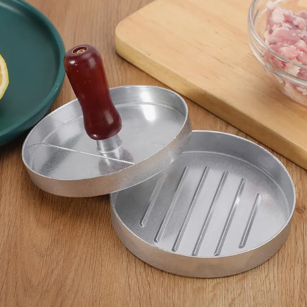 3 MOLDES PARA HAMBURGUESAS - ANTIADHERENTE