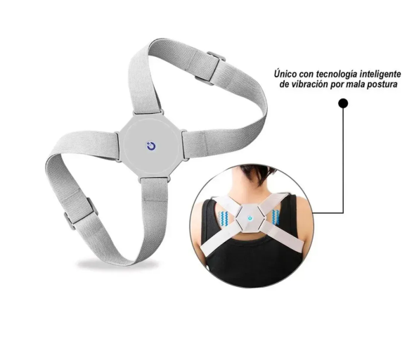 CORRECTOR DE POSTURA CON SENSOR DE VIBRACIÓN INTELIGENTE