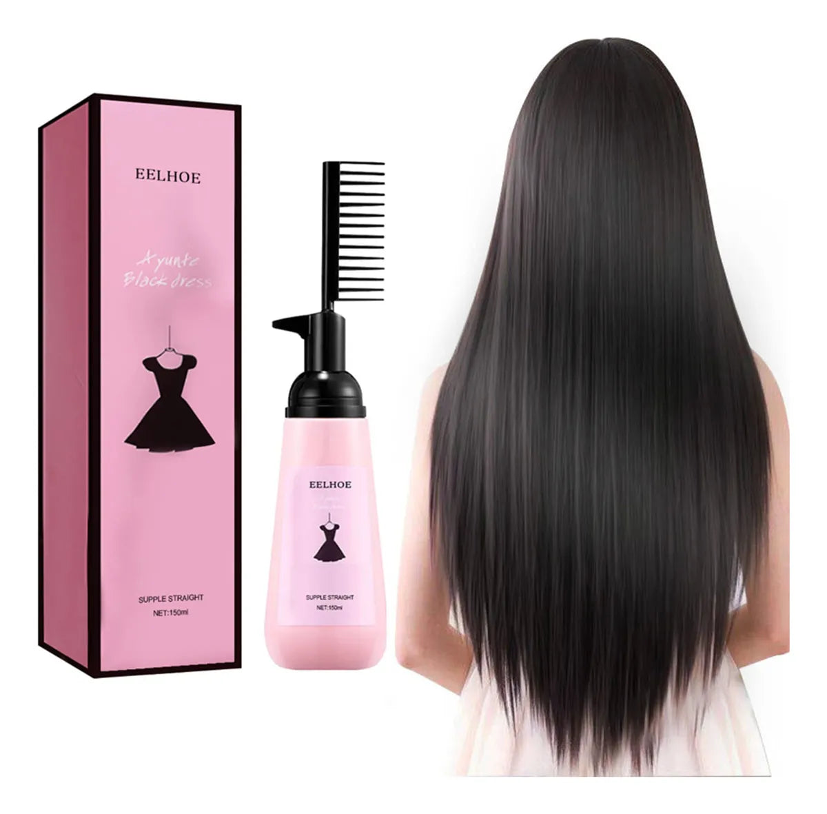 CREMA ALISADORA – CABELLO LISO Y BRILLANTE AL INSTANTE