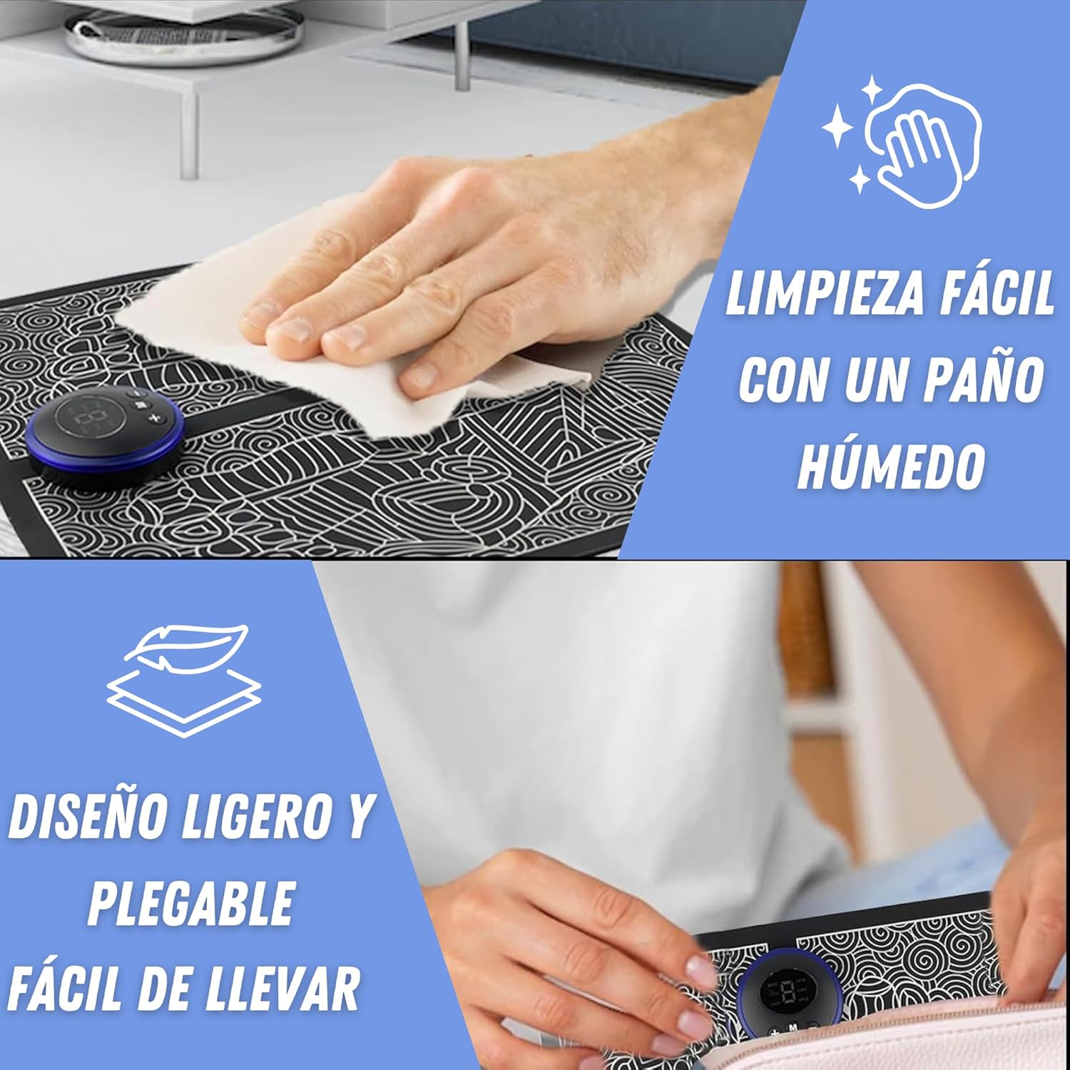 SÚPER Masajeador Eléctrico Para Pies EMS