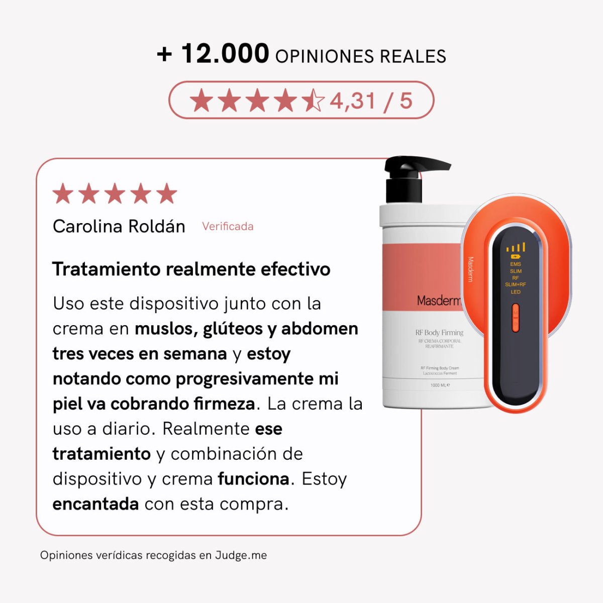RF Tratamiento Flacidez Corporal