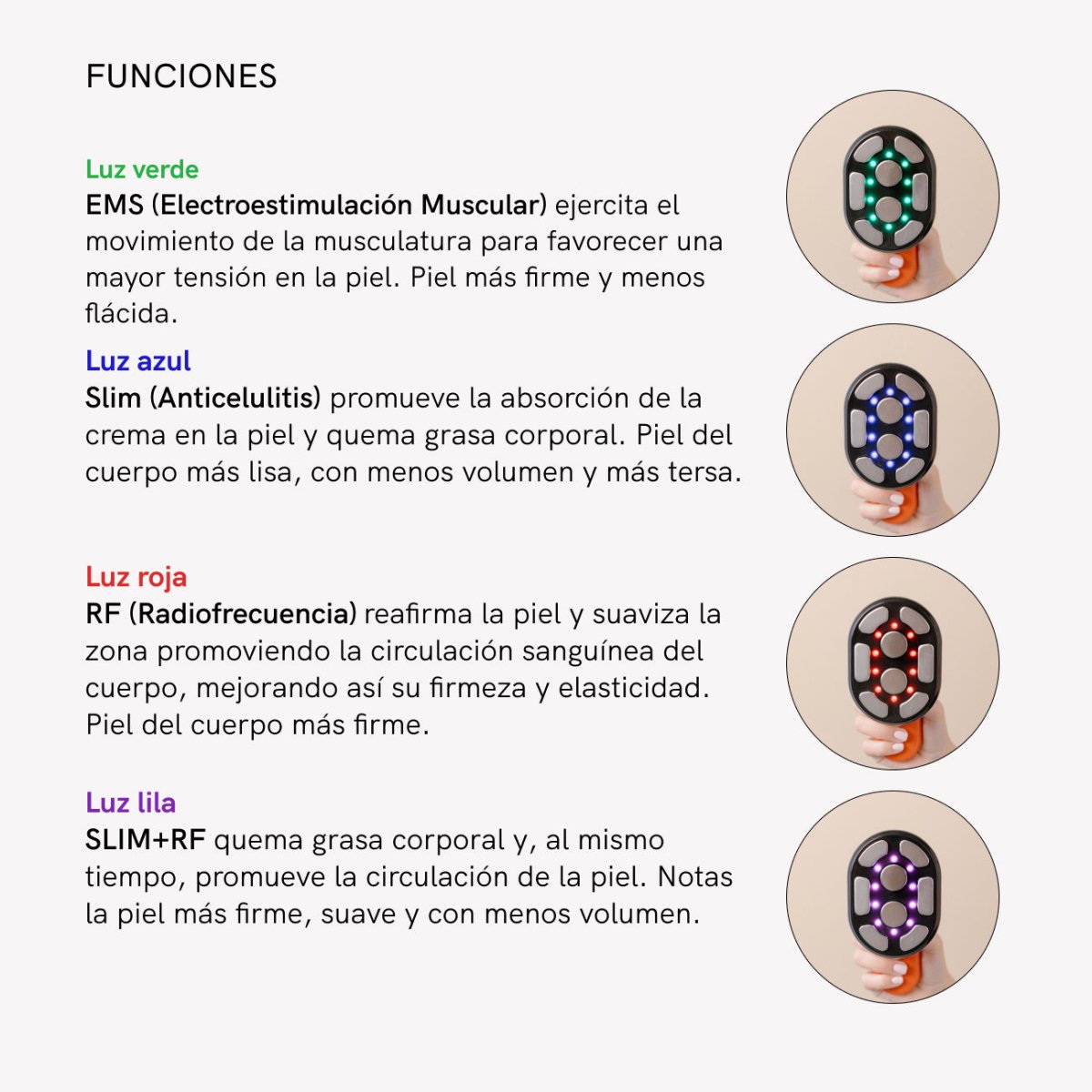 RF Tratamiento Flacidez Corporal