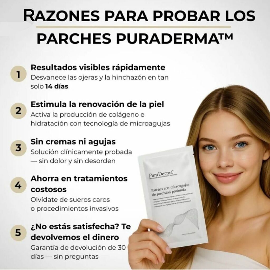 2X1/ Parches PuraDerma™ Firmeza y Elevación