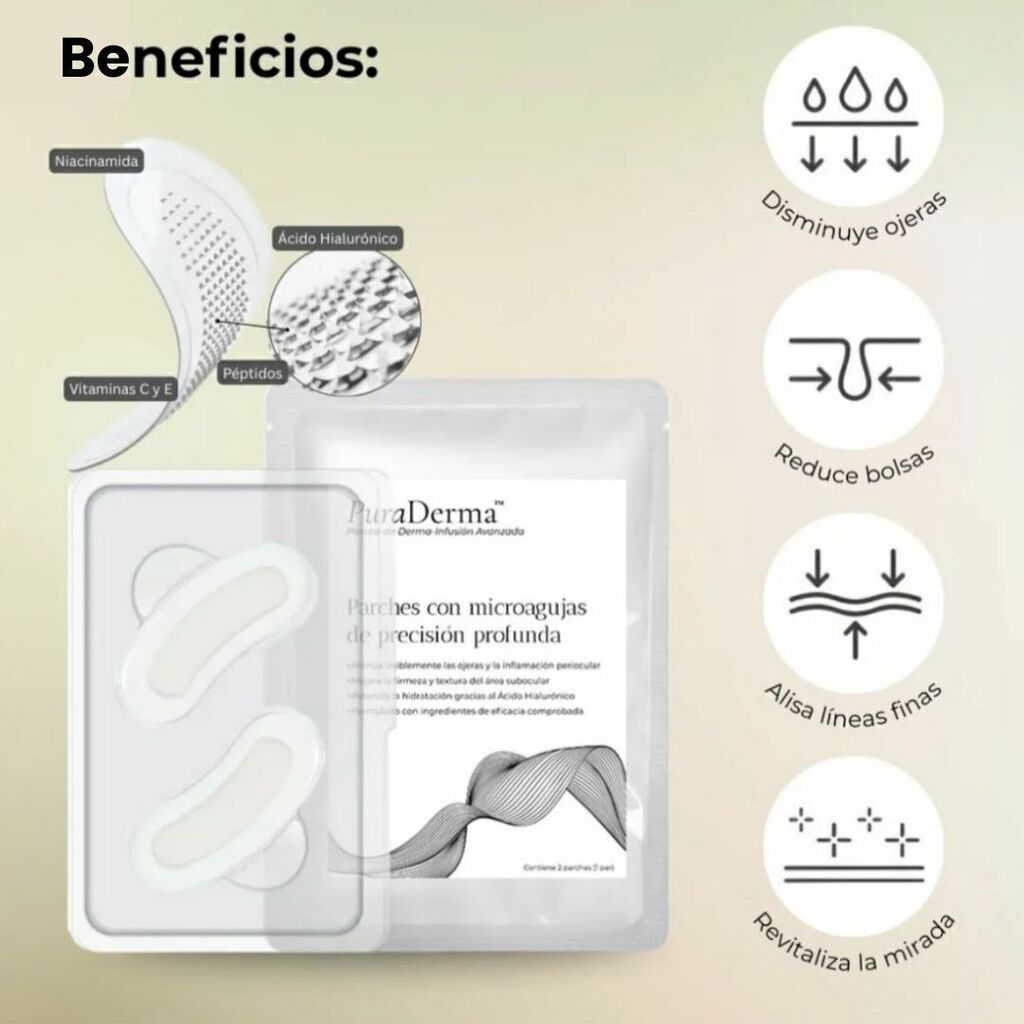 2X1/ Parches PuraDerma™ Firmeza y Elevación